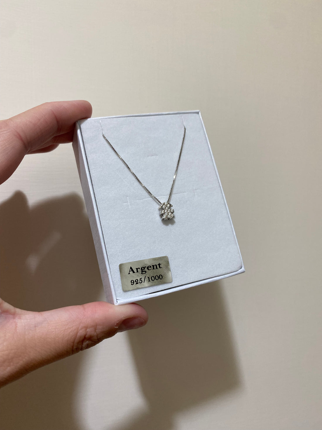 Collana con bebè zirconato personalizzabile